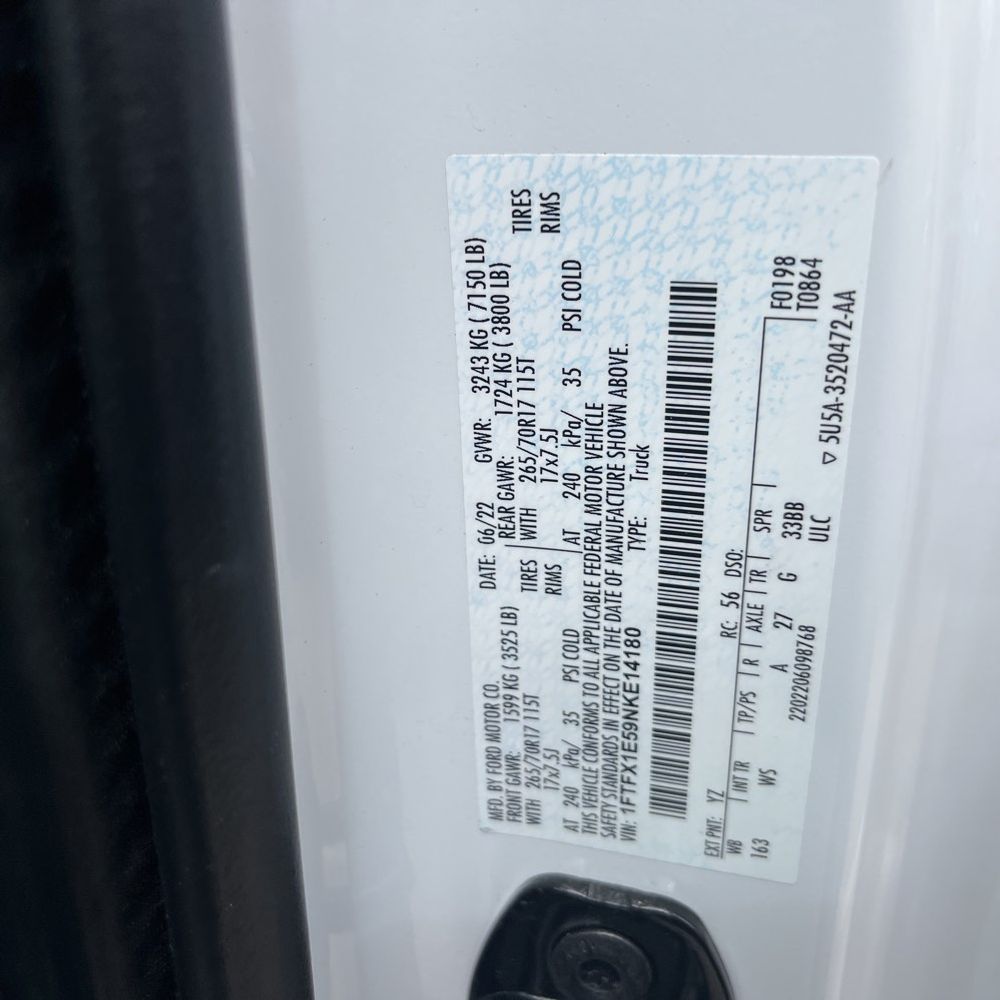 2022 Ford F-150 XL