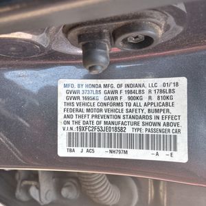 2018 Honda CIVIC LX thumbnail 46