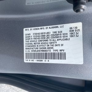 صورة 54 لـ 2021 Honda ODYSSEY TOURING