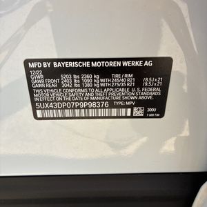 2023 BMW X3 SDRIVE30I — миниатюра 55