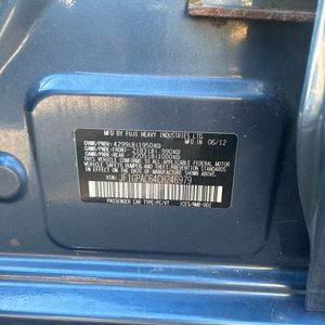 2012 Subaru IMPREZA 2.0I PREMIUM — фото 50