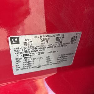 2016 Chevrolet SUBURBAN LS thumbnail 50