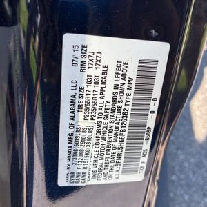 2015 Honda ODYSSEY EX-L 照片 52