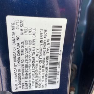2015 Honda CR-V EX 照片 50