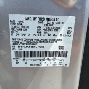 2013 FORD F-150 XLT — миниатюра 51