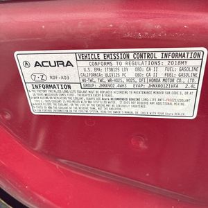 2018 Acura TLX W/TECH — миниатюра 50