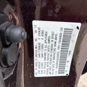 2010 Acura TL W/TECH 缩略图 53