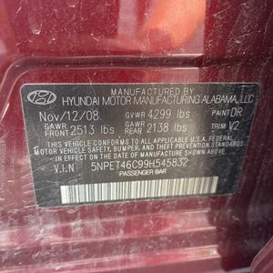 صورة مصغرة 51 لـ 2009 Hyundai SONATA GLS