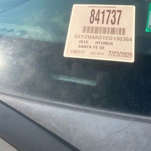 2012 Hyundai SANTA FE SE thumbnail 48
