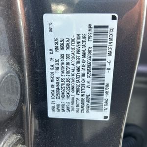 2016 Honda CR-V LX 照片 51