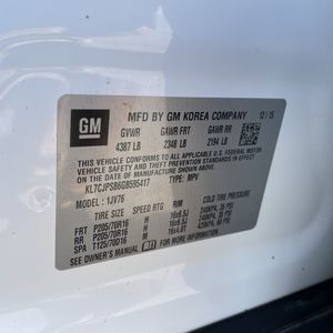 2016 Chevrolet TRAX LT 照片 51