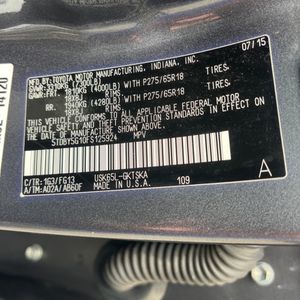 2015 Toyota SEQUOIA SR5 照片 53