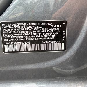 صورة مصغرة 52 لـ 2021 Volkswagen PASSAT SE