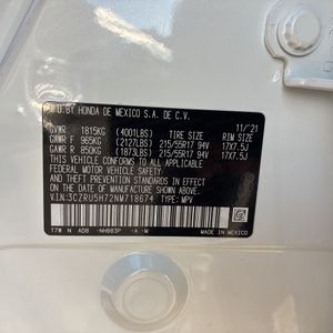 2022 Honda HR-V EX-L 缩略图 52