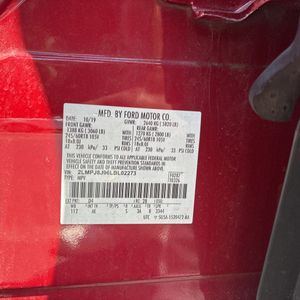 2020 Lincoln NAUTILUS STANDARD thumbnail 51