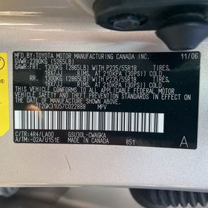 2007 Lexus RX 350 BASE — фото 49