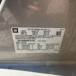 2017 Chevrolet SILVERADO 2500HD LT 缩略图 47