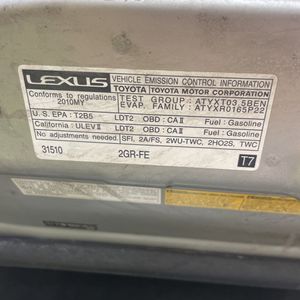 2010 Lexus RX 350 BASE 照片 48