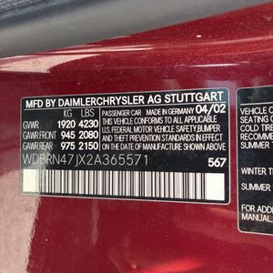2002 Mercedes-BENZ C-CLASS thumbnail 45