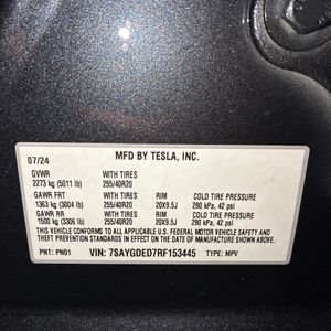 2024 Tesla MODEL Y LONG RANGE 缩略图 43
