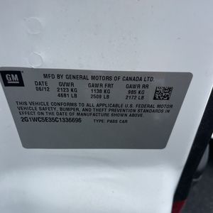 2012 Chevrolet IMPALA LTZ 缩略图 51