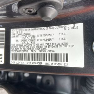 2023 Toyota TACOMA TRD SPORT — миниатюра 53