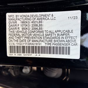 2024 Honda ACCORD EX — миниатюра 52