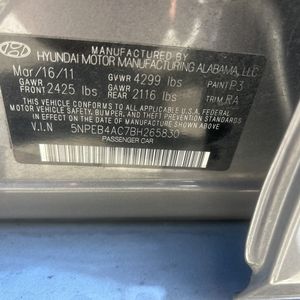 2011 Hyundai SONATA GLS — миниатюра 48
