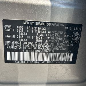 2018 Subaru OUTBACK 2.5I LIMITED — миниатюра 46