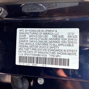 صورة مصغرة 52 لـ 2021 Honda PASSPORT EX-L
