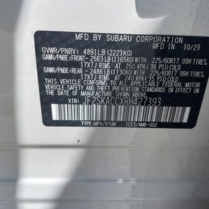 2024 Subaru FORESTER PREMIUM 照片 52