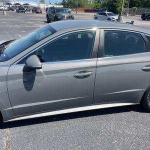 HYUNDAI SONATA HYBRID BLUE - 4