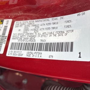 2020 Toyota TUNDRA SR5 缩略图 51