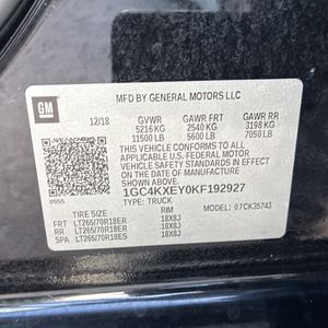 2019 Chevrolet SILVERADO 3500HD LTZ — миниатюра 55