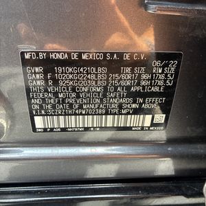 2023 Honda HR-V EX-L — миниатюра 52