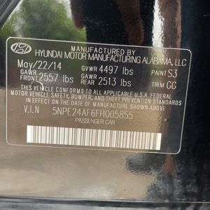 صورة مصغرة 46 لـ 2015 Hyundai SONATA SE