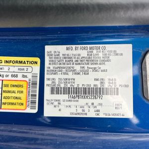2017 FORD MUSTANG ECOBOOST PREMIUM — фото 45