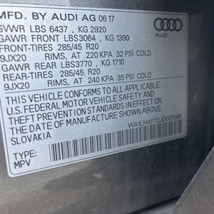صورة 53 لـ 2018 AUDI Q7 2.0T PREMIUM