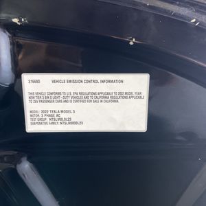 2022 Tesla MODEL 3 LONG RANGE — миниатюра 42