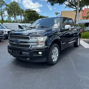 2018 FORD F-150 PLATINUM photo 1