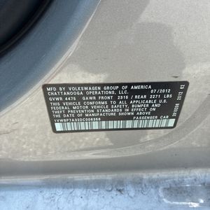 2013 Volkswagen PASSAT SE PZEV — миниатюра 46