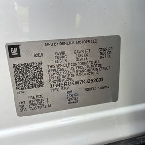 صورة مصغرة 51 لـ 2019 Chevrolet TRAVERSE LT CLOTH