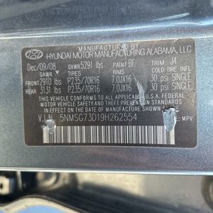 2009 Hyundai SANTA FE GLS 缩略图 45