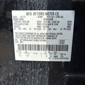 2013 FORD EDGE SE — миниатюра 51