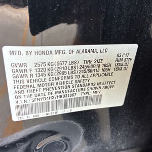2017 Acura MDX SH-AWD 缩略图 52