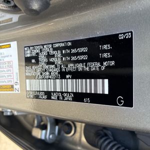 2023 Lexus LX 600 LUXURY thumbnail 50