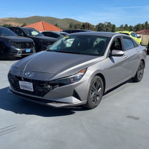 HYUNDAI ELANTRA HYBRID BLUE - 1