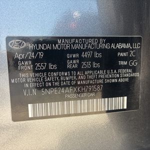 2019 Hyundai SONATA SE — миниатюра 52