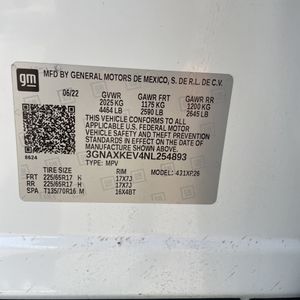 2022 Chevrolet EQUINOX LT — миниатюра 51