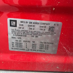 2016 Chevrolet TRAX LT 缩略图 52